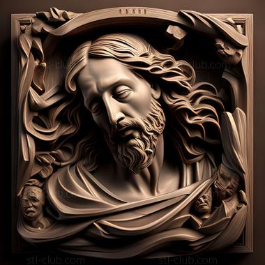 3D model st jesus (STL)